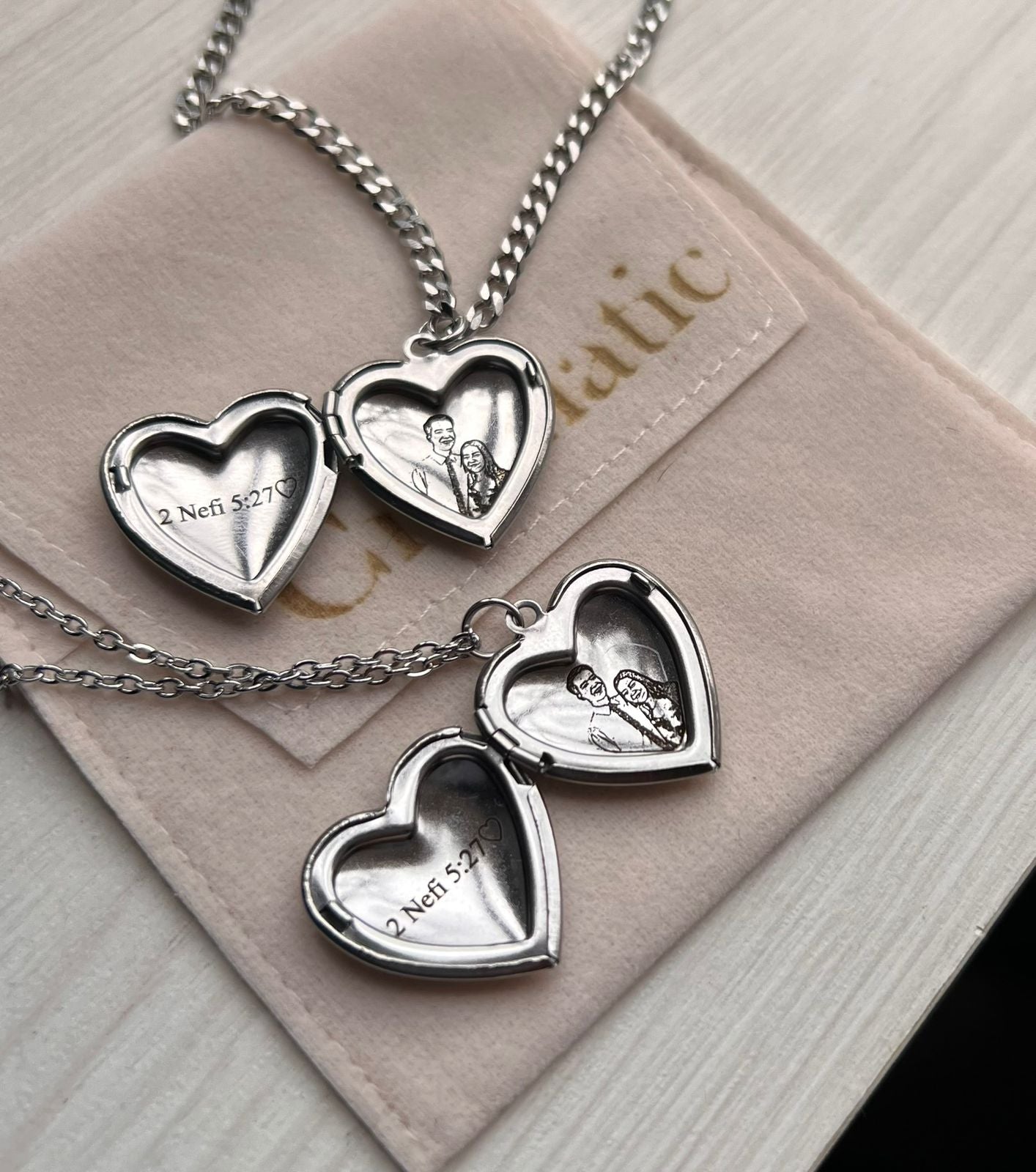 Relicario Corazón Personalizado