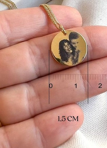 Collar Duo Circular Personalizado