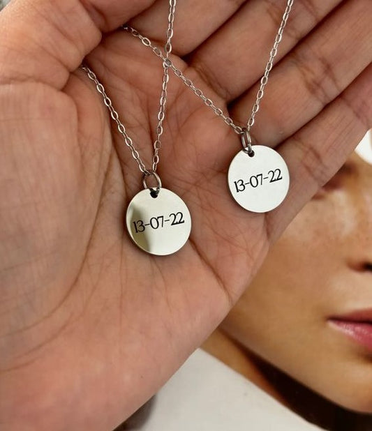Collar Duo Circular Personalizado