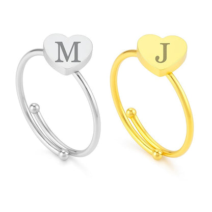 Anillo Corazón personalizado