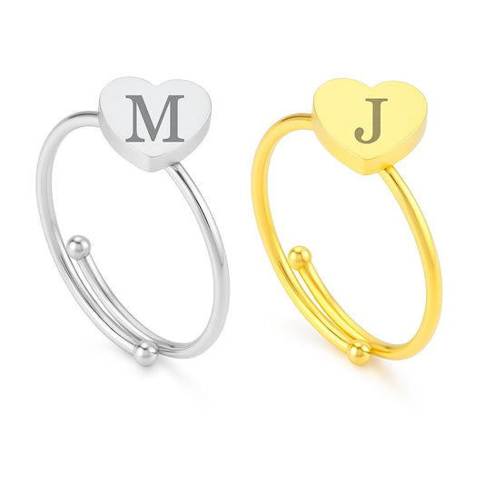 Anillo Corazón personalizado