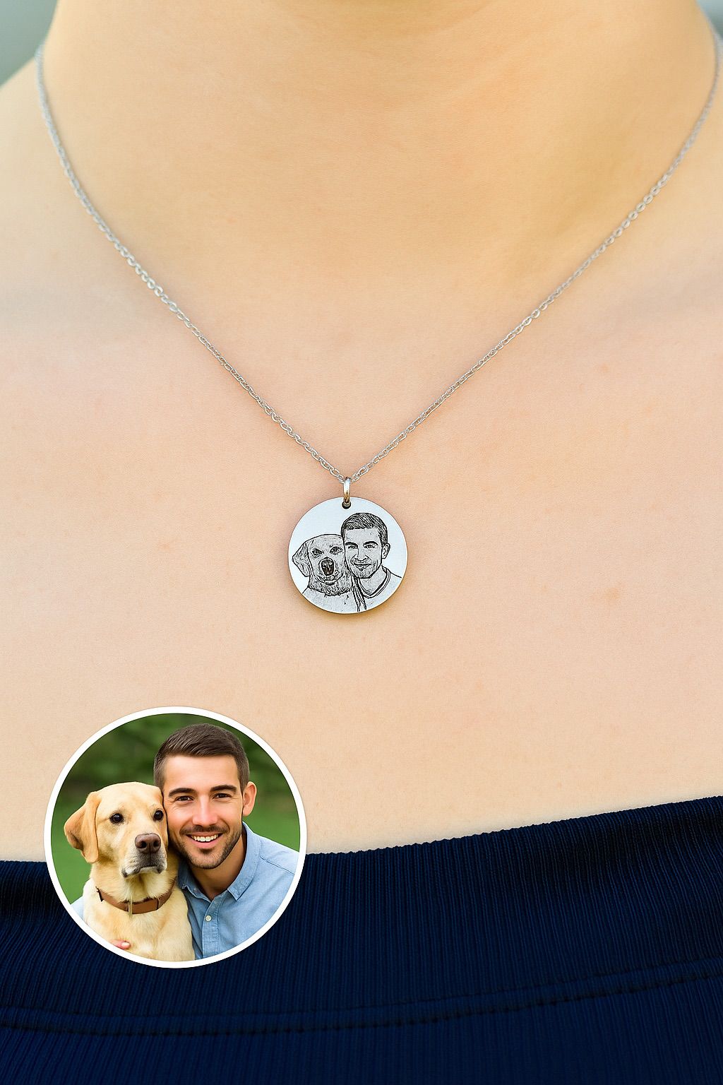 Collar Circular personalizado