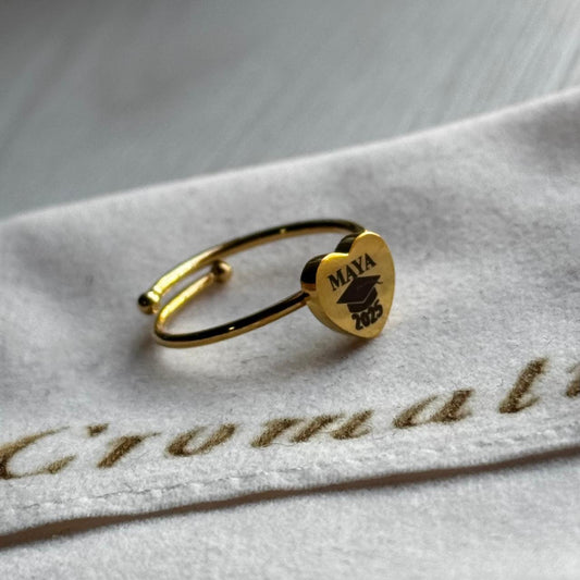 Anillo Corazón personalizado