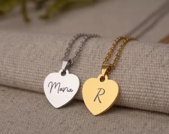 Collar Corazón personalizado