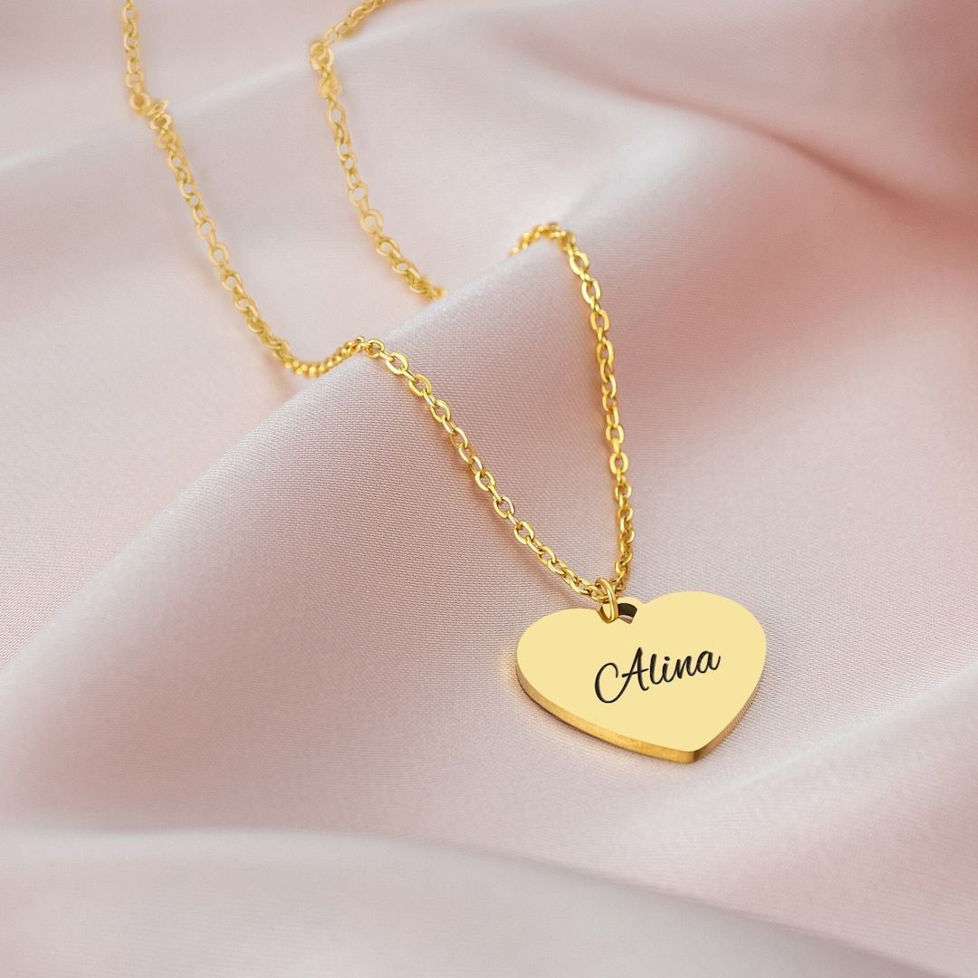 Collar Corazón personalizado