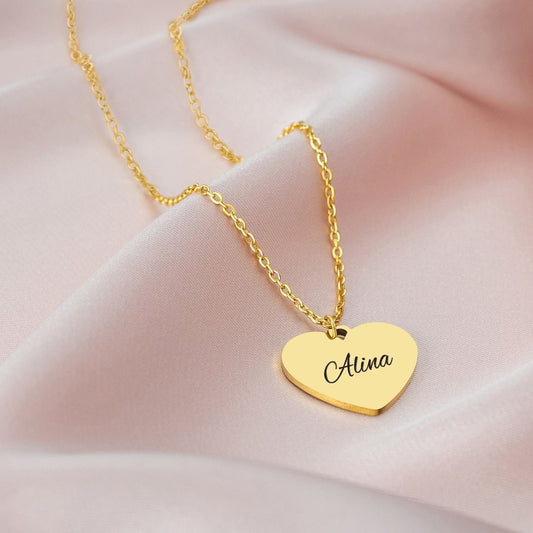 Collar Corazón personalizado