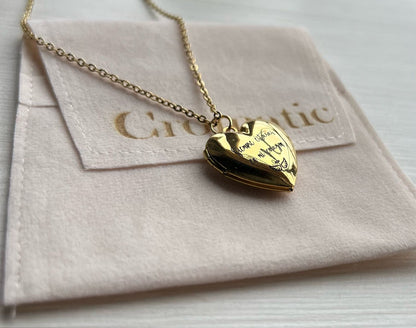 Relicario Corazón Personalizado