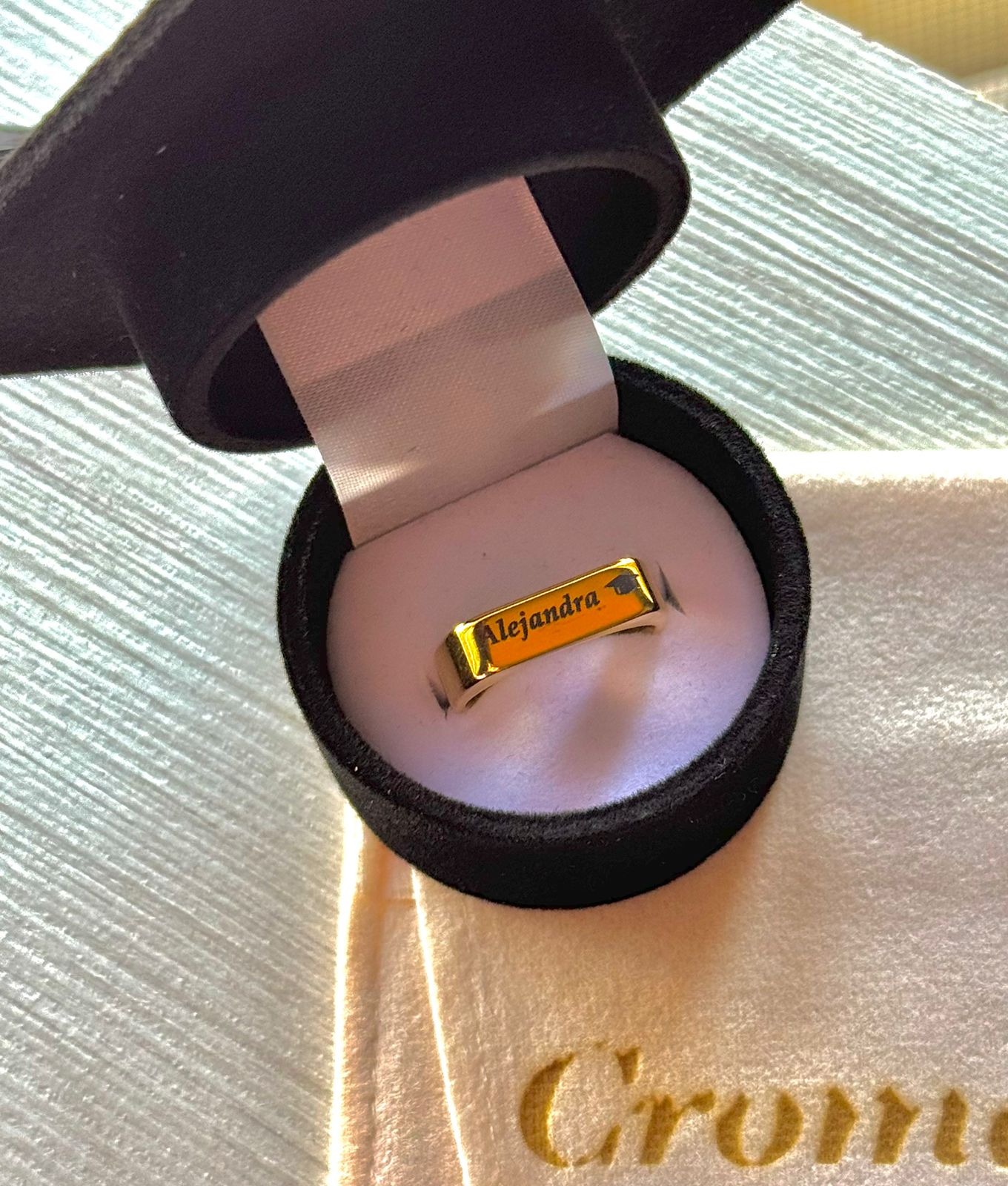 Anillo Minimalista personalizado